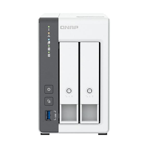 QNAP TS-216G 2-Bay NAS – ARM Cortex-A55 Quad-Core 2.0GHz, 4GB RAM, 2.5GbE + 1GbE - 2