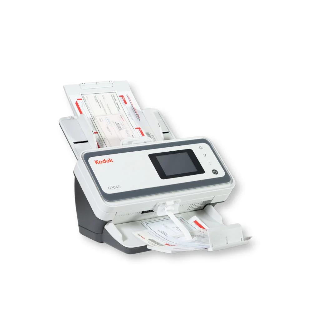 Skaner Dokumentesh Kodak Alaris N2050, A4, Duplex, 50ppm, 600DPI, ADF 100 Fletë, Ethernet, USB 3.2 - Bardhë - 2