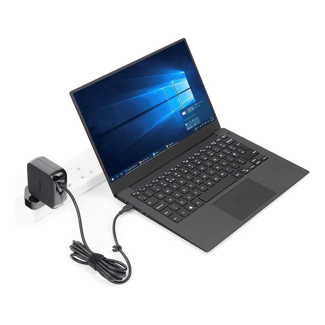 Adapter për Laptop Targus APA95EU, USB-C, 45W, Kabllo 1.8 m, 3 Përshtatës Prizash Ndërkombëtare – Zezë - 2