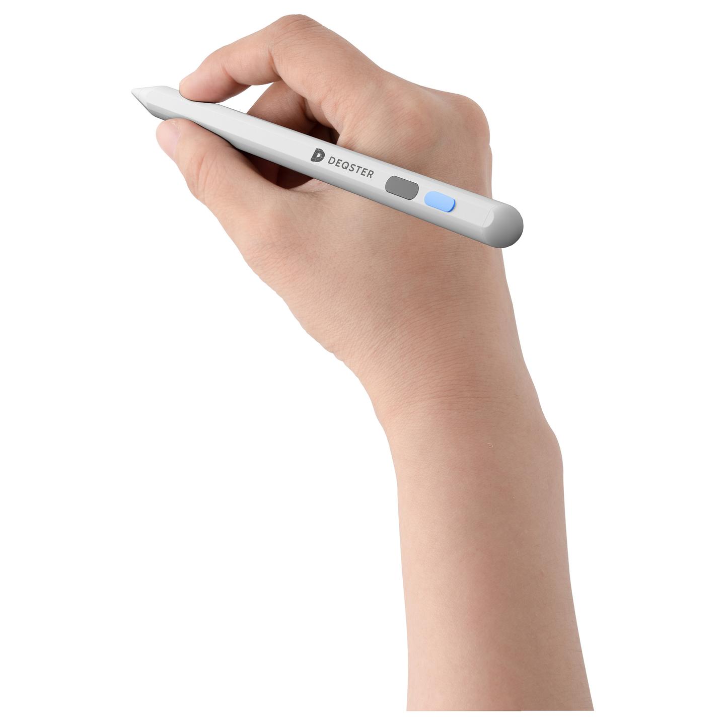 Laps DEQSTER Pencil C1 80-3000 / USB-C / Palm Rejection / Tilt Detection / Deri 18 Orë - Bardhë - 4