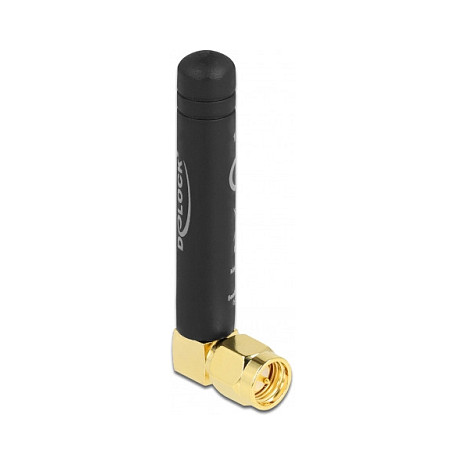 Antena për rrjet DELOCK LPWAN / SMA Male / Omnidirectional – Zezë