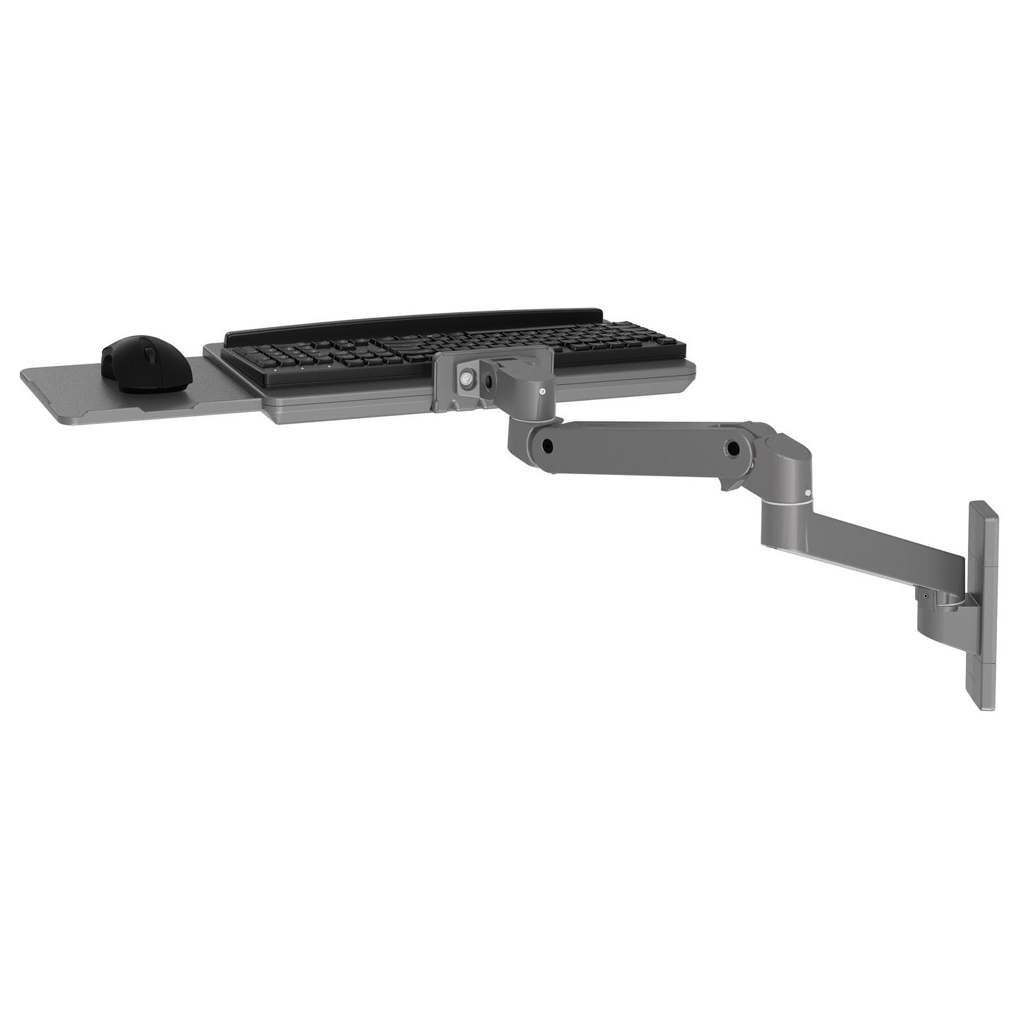 Mbajtëse për Monitor Ergotron LX Pro, për Tastierë dhe Maus, deri 2.3kg - Hiri - 10