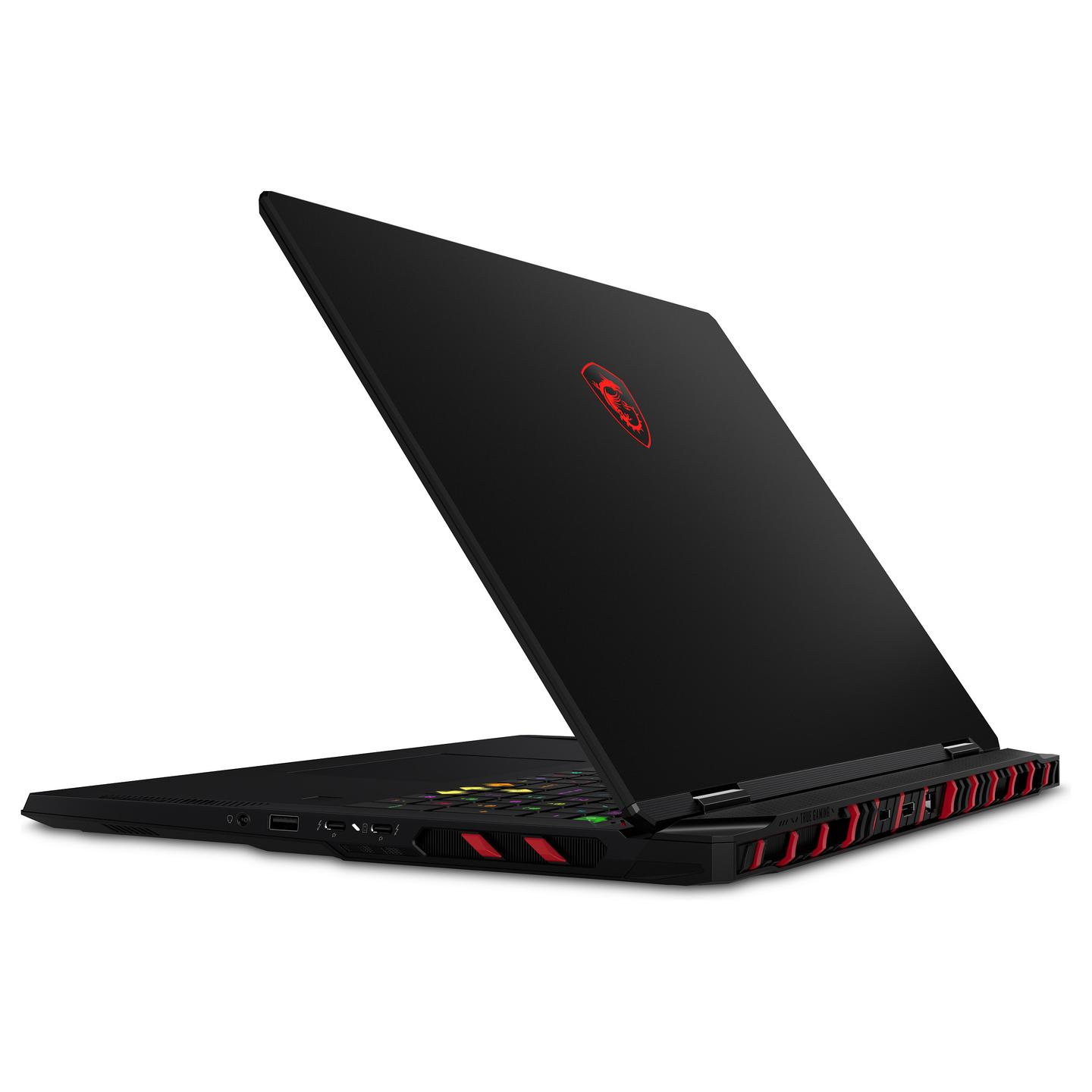 Laptop Gaming MSI Raider 18 Max HX A2WJ-1074 / Ultra 9 290HX Plus / 64GB DDR5 / 2TB / 18" UHD+ Mini LED 120Hz / RTX 5090 24GB / DE- Zezë - 4