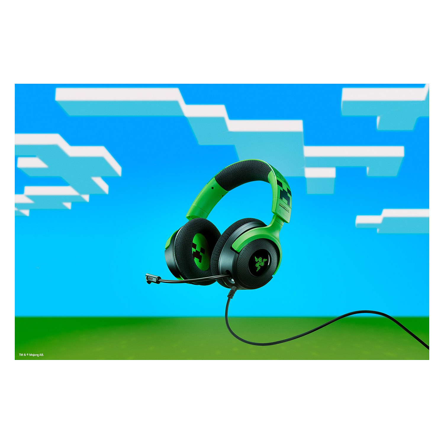Kufje Gaming Razer Kraken V4 X / USB + 3.5 mm / 20–20.000 Hz / 1.8 m - Zezë/Gjelbër - 5