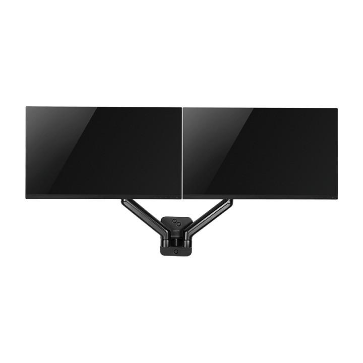 Mbajtëse për Monitor LogiLink BP0146 , 2 Monitorë , 17–32" , deri 9kg për krah , me sustë gazi , distancë 90–540mm , VESA 75x75 & 100x100 - Zezë - 5