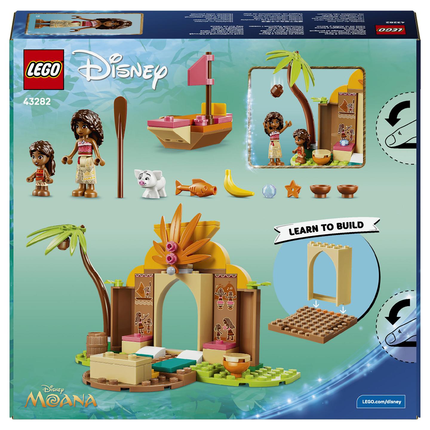 LEGO Disney Princess Moana’s Hut and Boat 43282 - 7