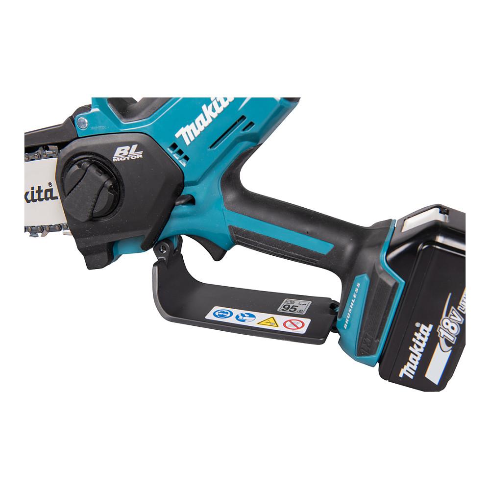 Sharrë për Krasitje me Bateri Makita DUC101Z, 18V, Brushless, Shpatë 100mm, 8m/s - Zezë/Blu - 15