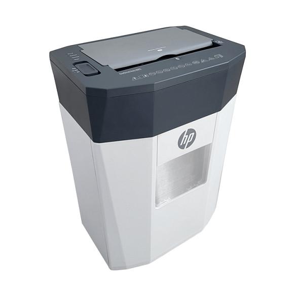 Shredder HP OneShred Auto 80CC, Automatik, 80 Fletë, 4,3 x 12 mm, P-4, 15 L - Bardhë, Gri - 2