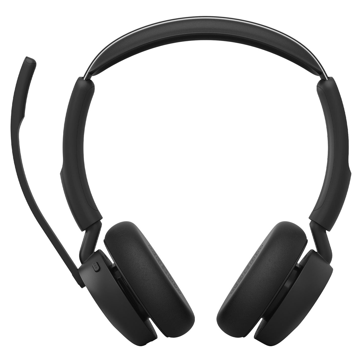 Kufje pa kabllo Jabra Evolve3 45 MS Stereo / Link 390a / USB-A / Microsoft Teams / ANC - Zezë - 4