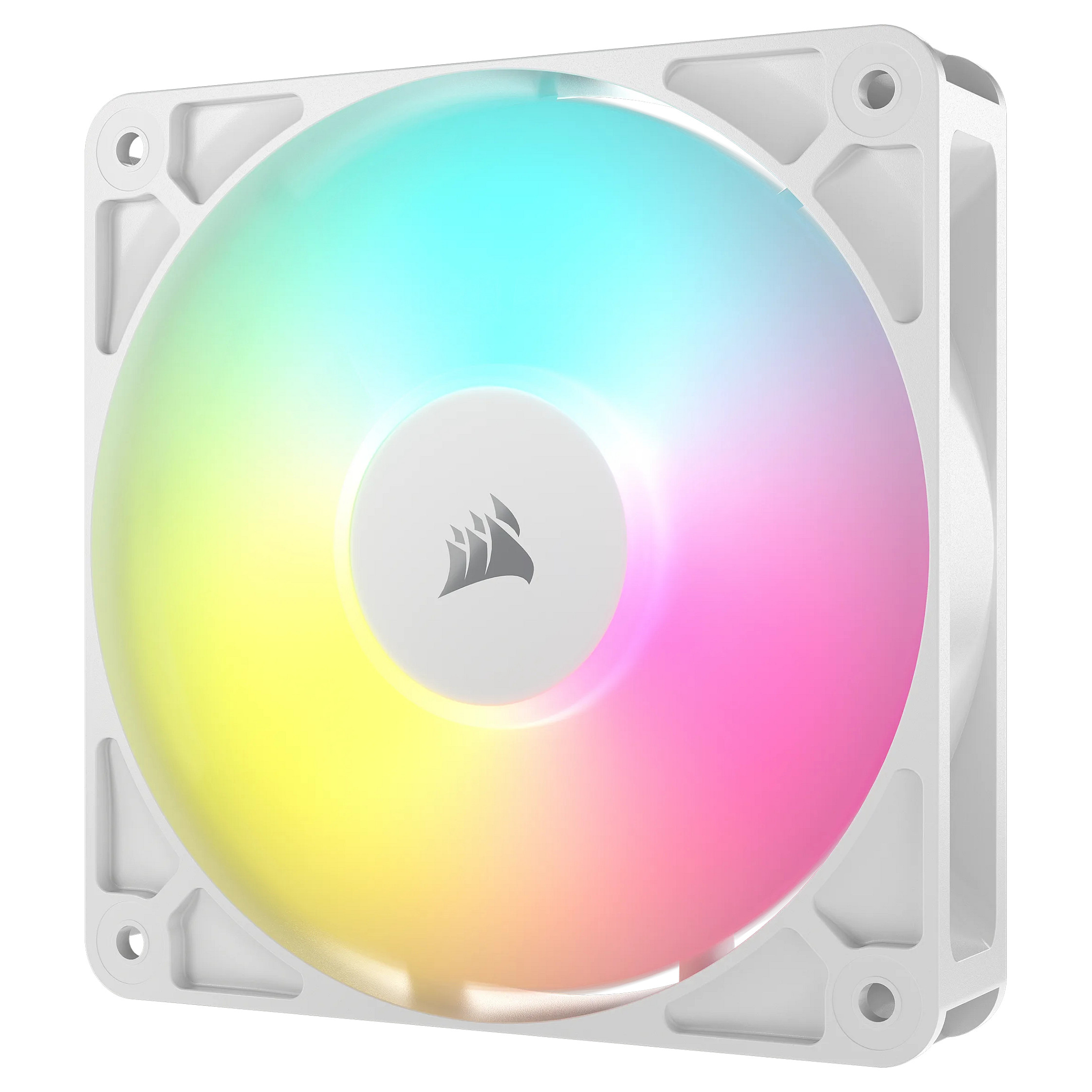 Ftohës për Kasë Corsair RS120-R / 120mm / 420-2100 RPM / ARGB / PWM / 3-Pack – Bardhë - 3