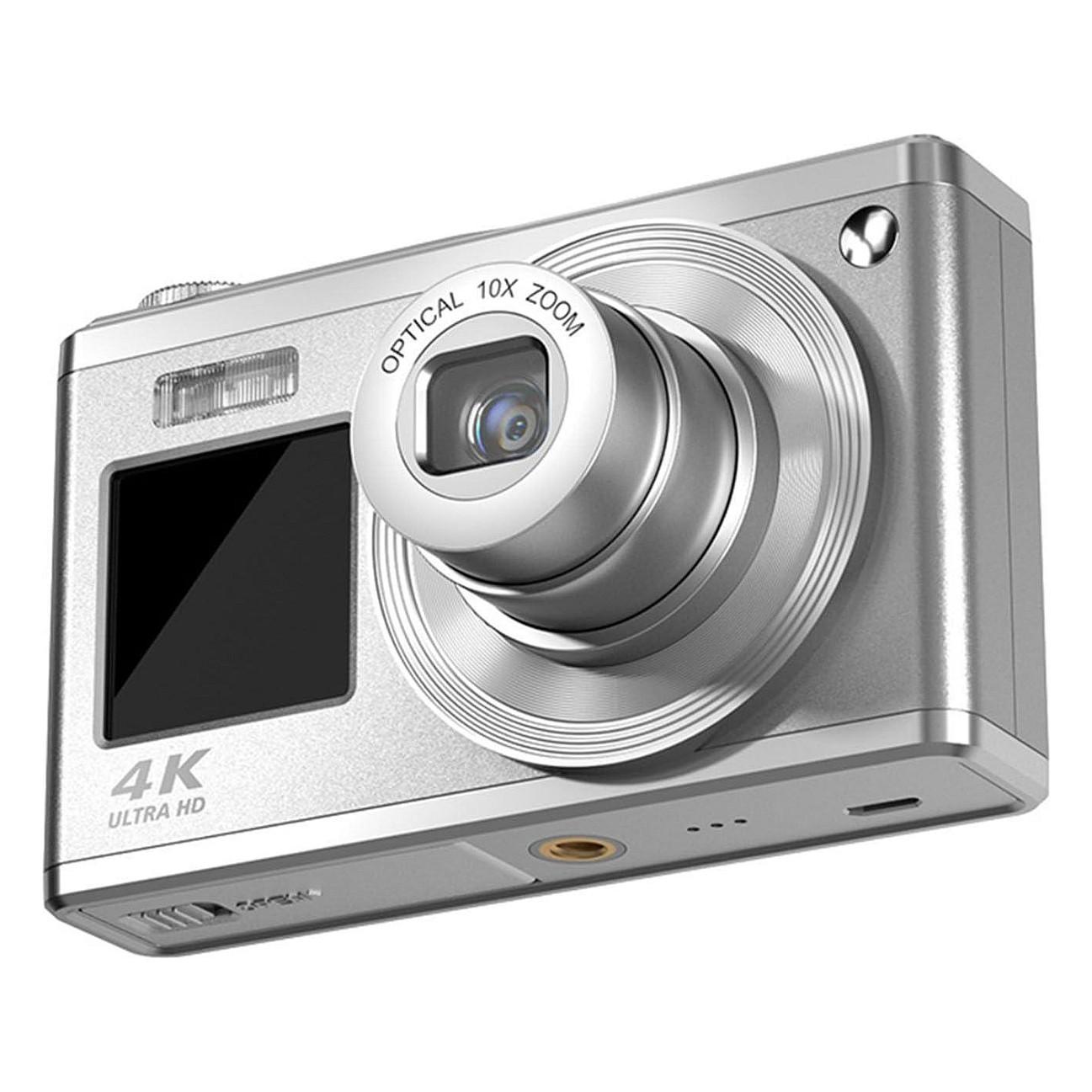 Kamerë digjitale AgfaPhoto Realishot C130, 24MP, Sony IMX458, 10x Optical Zoom, 4x Digital Zoom, 2.8", 4K UHD – Argjend - 2
