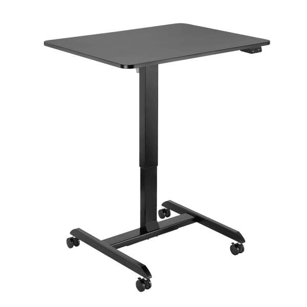 Tavolinë Elektrike LogiLink EO0050, 1 Motor, Me Rrota, 800 × 600 mm – Zezë
