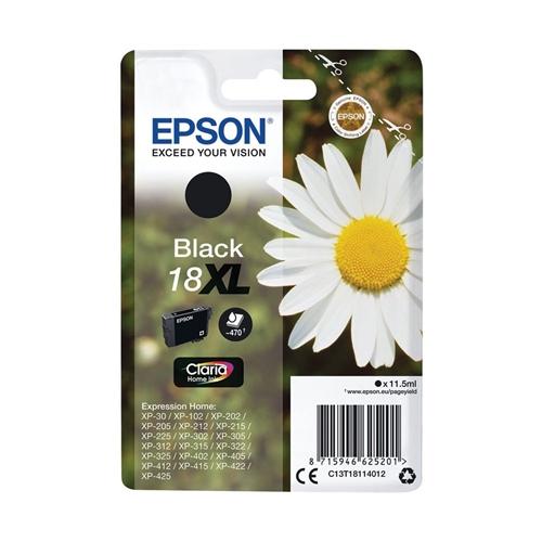 INK Epson 18XL / C13T18114012 / 11.5ml / 470 faqe – Zezë
