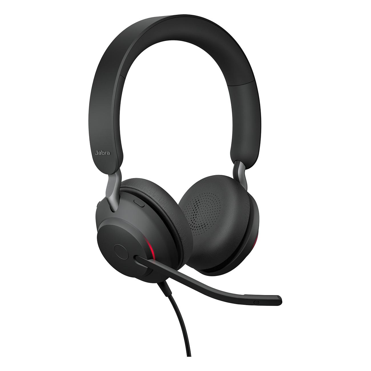 Kufje me kabllo Jabra Evolve2 40 SE, On-Ear, Stereo, USB-C, 40 mm, UC - Zezë - 2