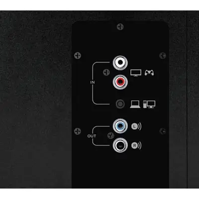 Logitech Z533 – Altoparlant 2.1, 60W RMS, 120W Peak, 2x15W Satellite, 30W Subwoofer, RCA, 3.5mm – Zezë - 3