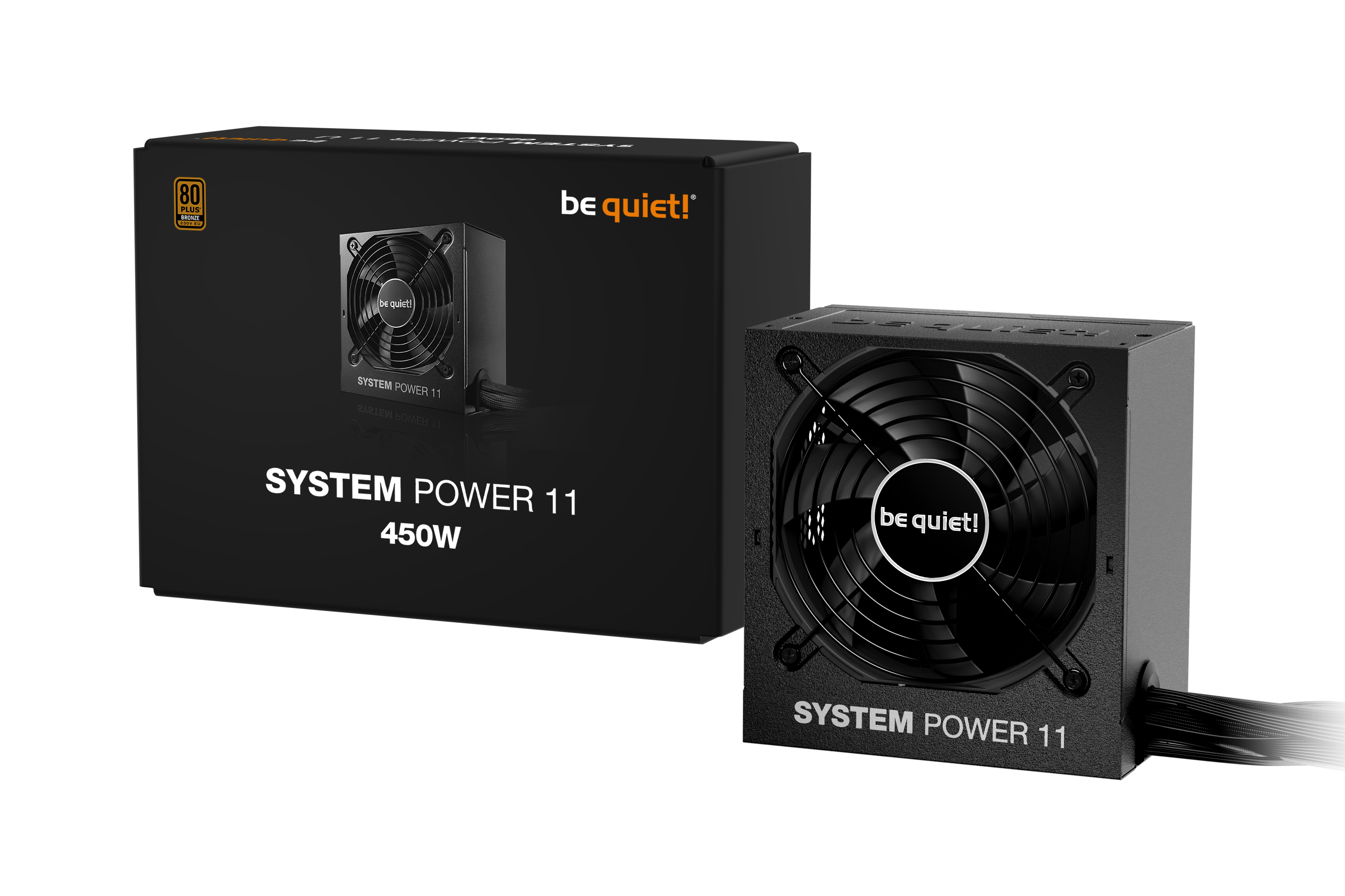 Furnizues Energjie be quiet! System Power 11 / 450W / ATX / 80 PLUS Bronze / Non-Modular - Zezë - 3