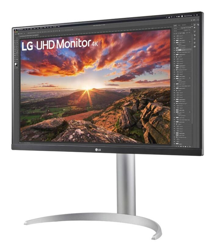 Monitor LG 27UP850K-W / 27" / UHD IPS / 60Hz / 5ms / HDMI+DisplayPort+USB-C - Bardhë - 3