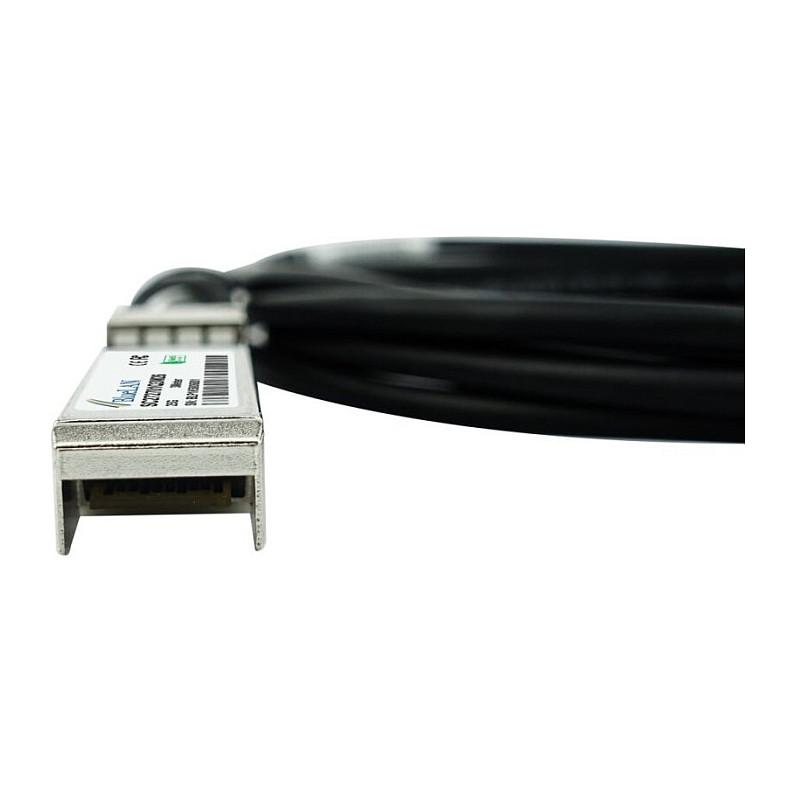 Kabllo DAC BlueOptics SFP28-DAC-1M-HU-BL, 25 Gbps, SFP28 në SFP28, 1 m - Zezë - 2