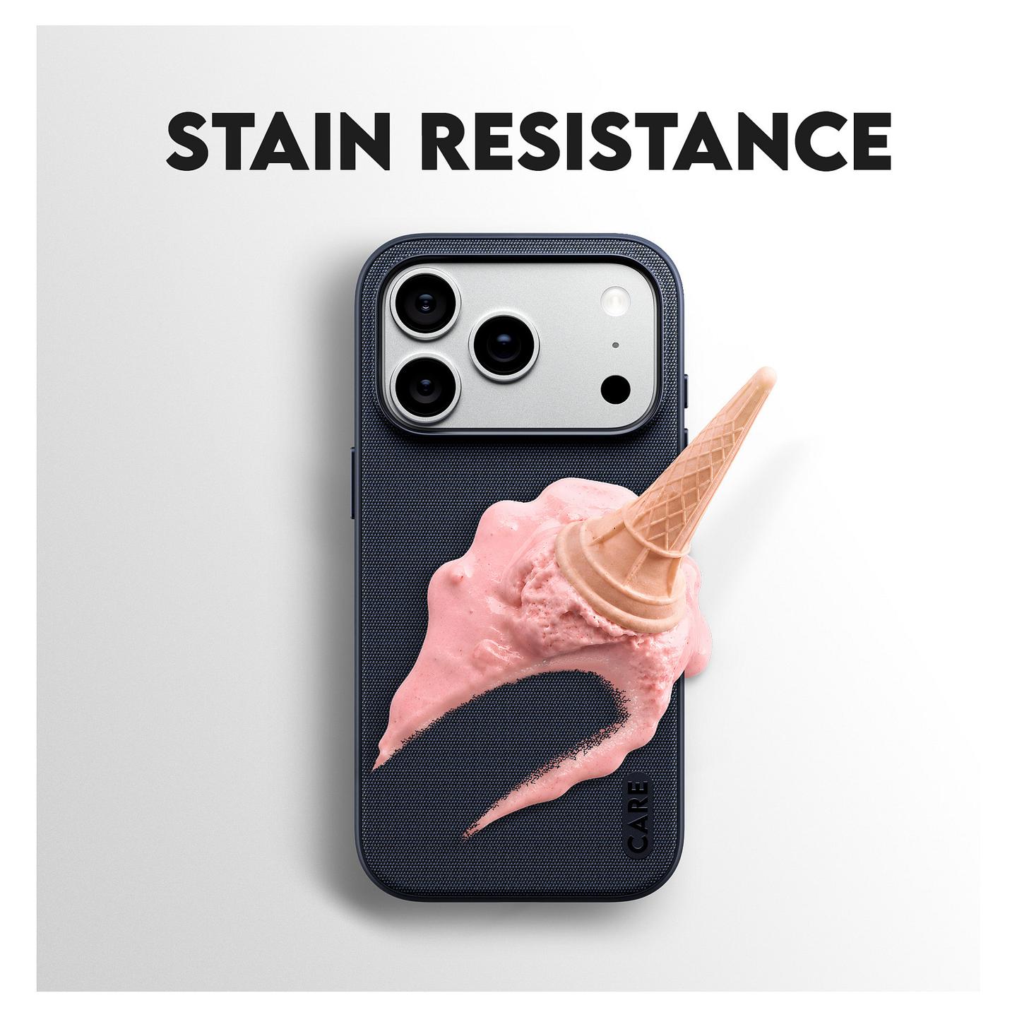 Aksesorë për telefon PanzerGlass CARE Fusion Fabric / iPhone 17 Pro / iPhone 18 Pro / MagSafe / Tekstil - Blu - 6