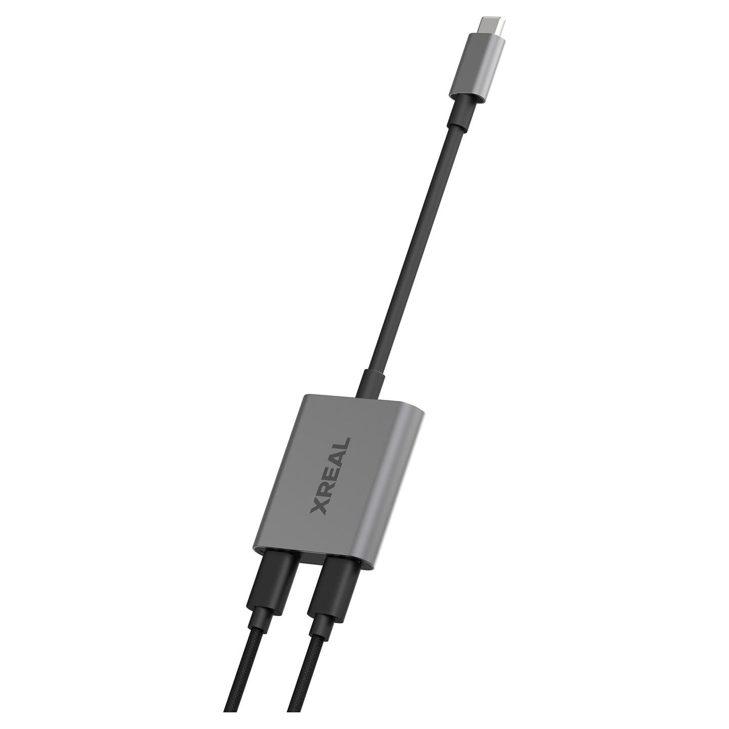 Aksesorë për Syze Virtuale XREAL X7007 / USB-C / 120Hz / 45W - Gri - 2