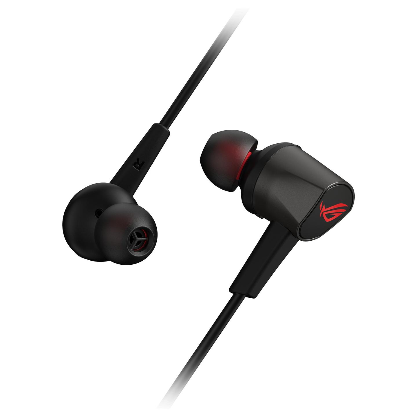 Kufje Gaming ASUS ROG Cetra II Core, Gaming, In-Ear, Wired, 3.5mm, 32Ω, 20Hz–40kHz, Mikrofon – Zezë - 6