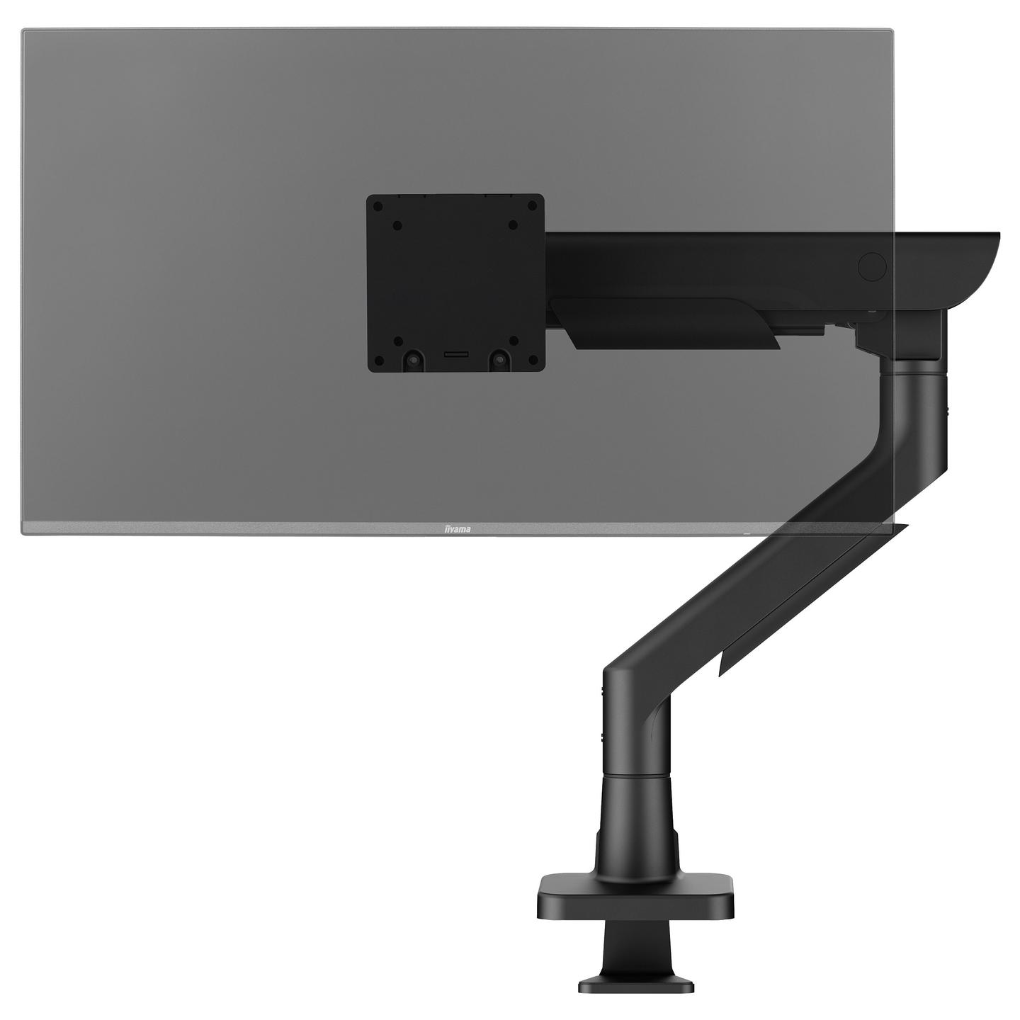 Mbajtëse për Monitor iiyama DS6001C-B1 / 1 Monitor / 17–49" / 2–27kg / VESA 75x75 & 100x100 / Gas Spring / Rotacion 360° - Zezë - 3