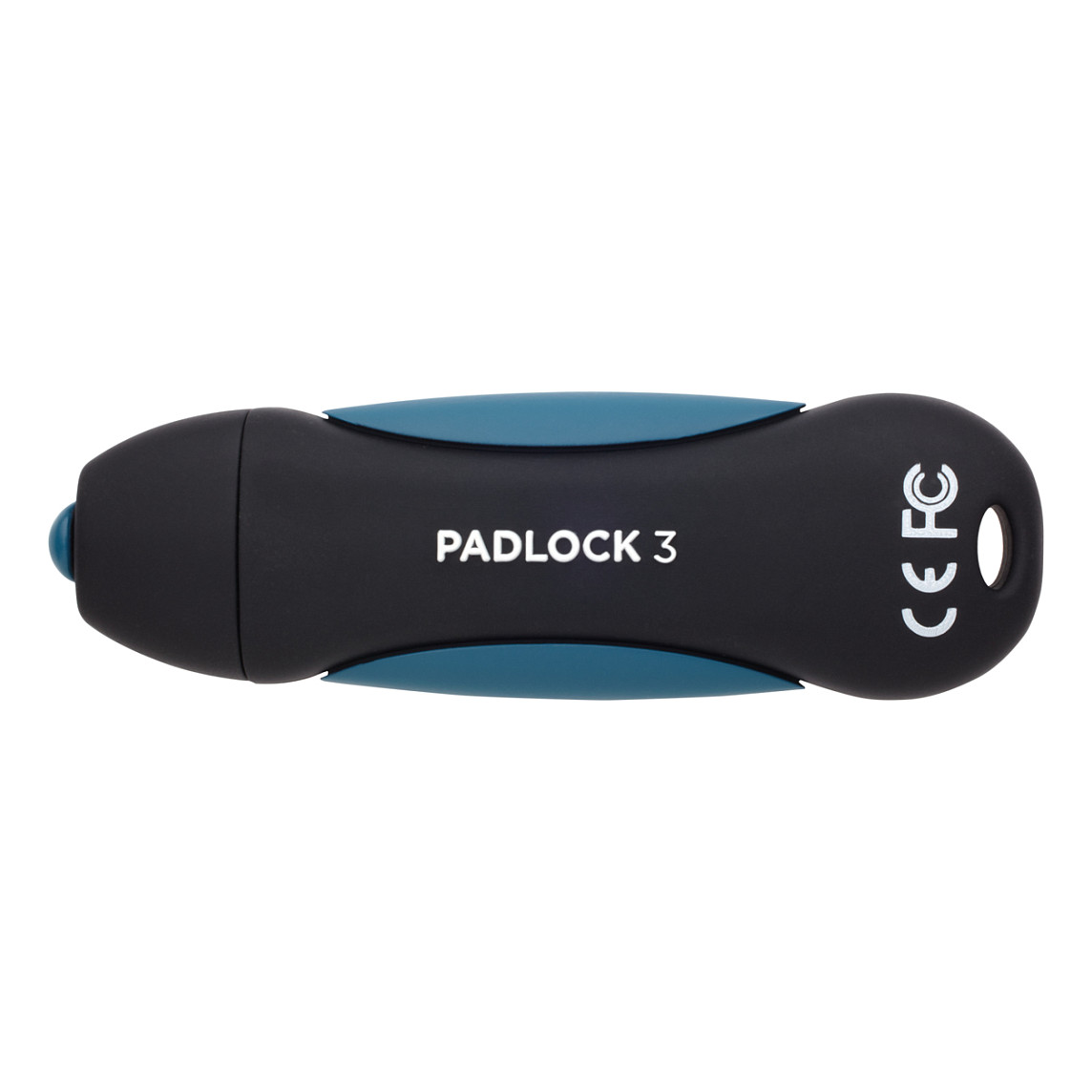 USB Flash Drive Corsair Padlock 3 / 128GB / USB 3.2 Gen 1 / USB-A / PIN - Zezë/Blu - 5