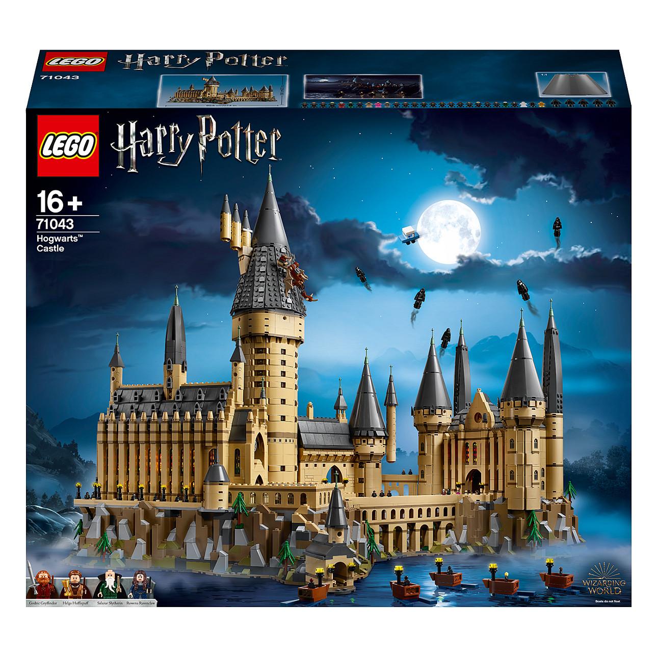 Set LEGO Harry Potter 71043, Hogwarts Castle, 6020 pjesë, 16+