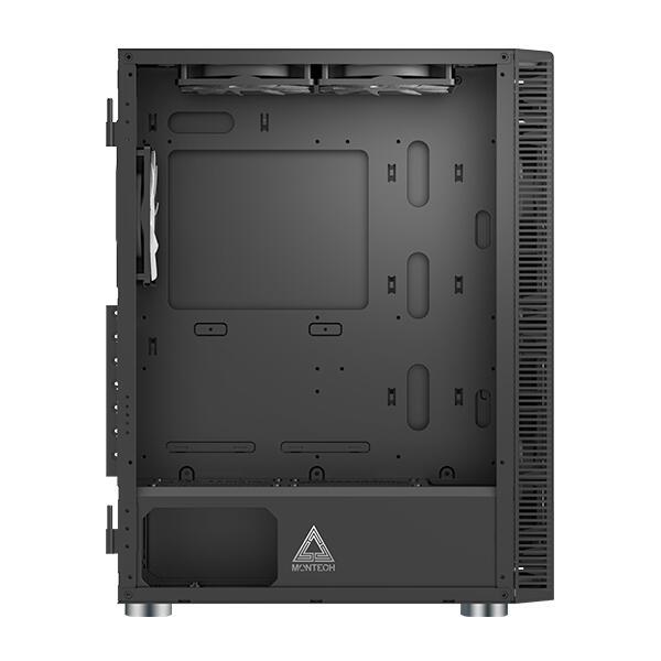 Kasë PC Montech X3 MESH / Midi Tower / ATX / 6x RGB Fan / Tempered Glass – Zezë - 2