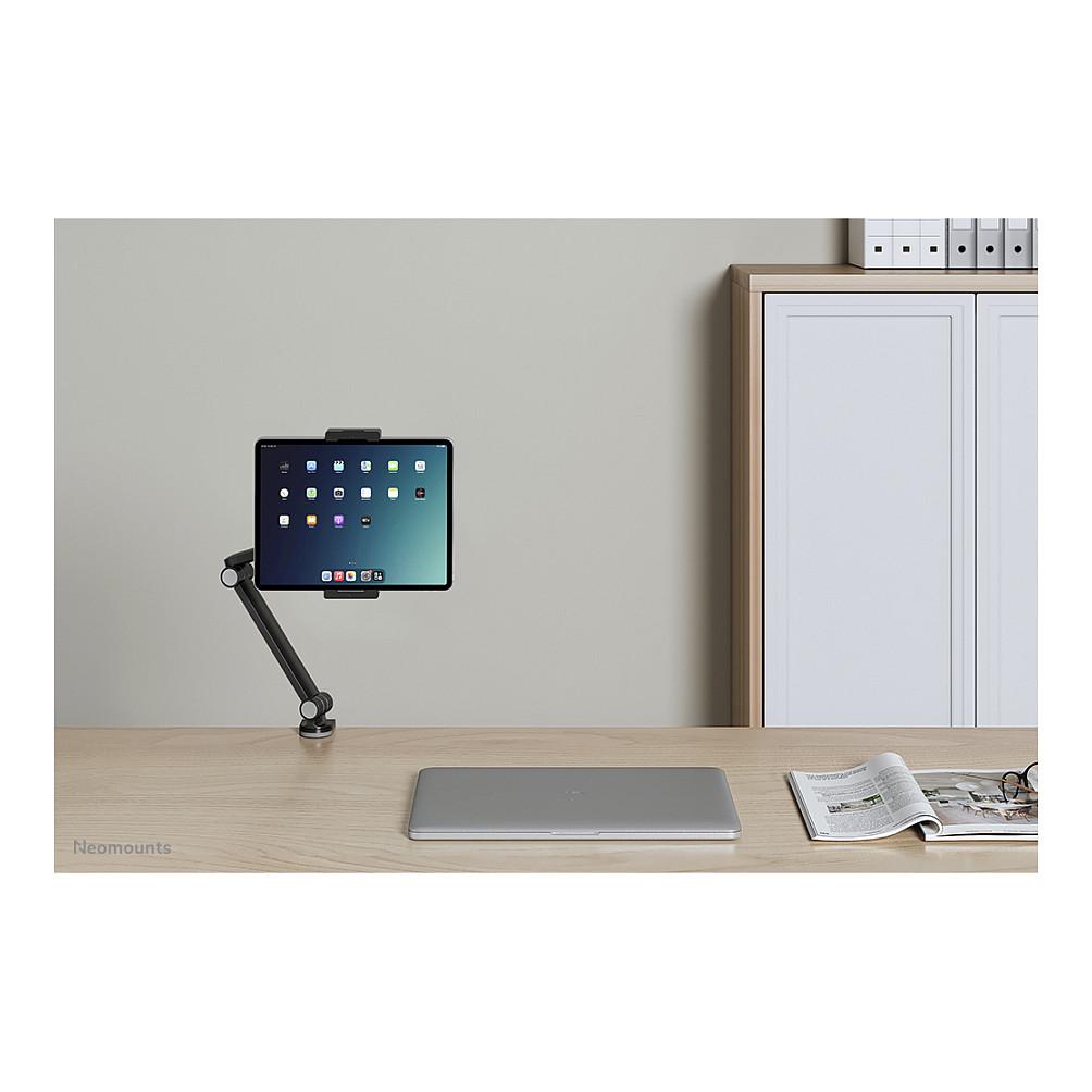 Mbajtëse për Tablet Neomounts DS15-545BL1 / 4.7-12.9" / Kapëse për Tavolinë / Full Motion / Rrotullim 360° / Anim 270° / Ngarkesë deri 1kg - Zezë - 17