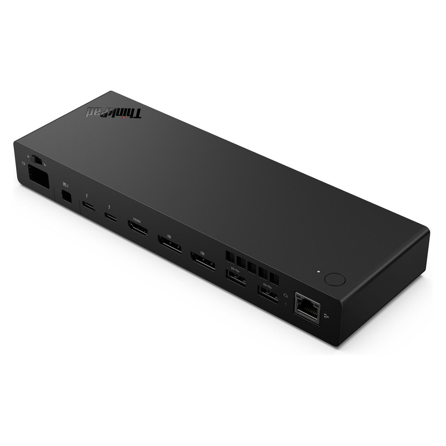 Docking Station Lenovo ThinkPad Thunderbolt 5 Smart Dock 7500 / 2x Thunderbolt 5 / 2x USB-C 3.2 Gen 2 / 3x USB-A 3.2 Gen 2 / 2x DP 2.1 / HDMI 2.1 / 2.5GbE / 180W PD / 265W – Zezë - 4