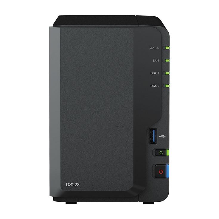 Synology DiskStation DS223 2-Bay NAS Realtek RTD1619B Quad-Core 1.7GHz 2GB DDR4 1GbE – E Zezë - 2