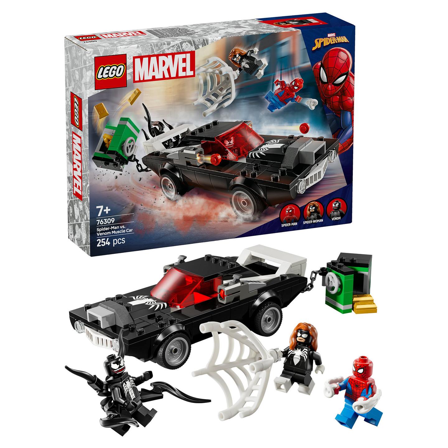LEGO Marvel Spider-Man vs. Venom Muscle Car 76309 - 12