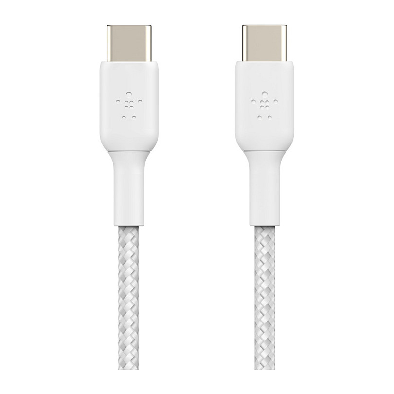 Kabllo USB Belkin BoostCharge / USB-C në USB-C / 1 m / 60W - Bardhë - 3