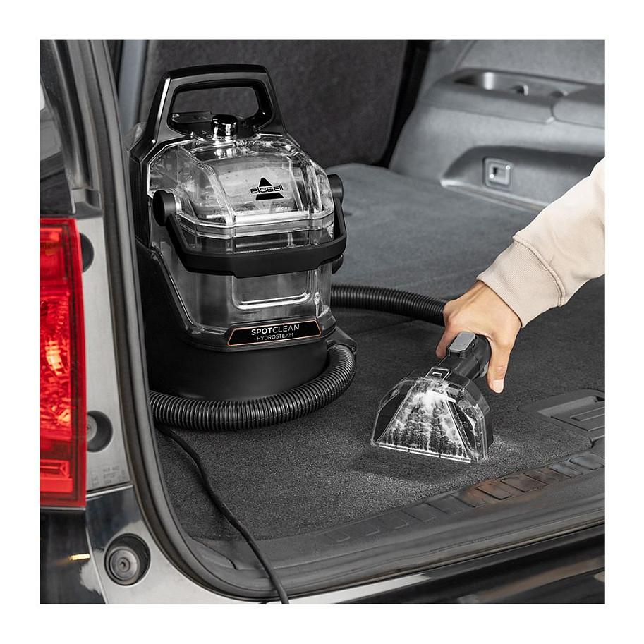 Fshesë me Vakum për qilima dhe tapiceri Bissell SpotClean HydroSteam Pro / 1000W / 1.9L / 1.5L / 1.5m / 4.5m / HydroSteam / SteamWash / Steam / Wash – Zezë - 4