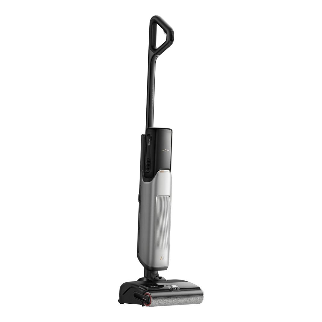 Fshesë me Vakum MOVA X4 Pro / 45min / 350m² / 5Ah / 450RPM / Vetëpastrim - Zezë/Gri - 5