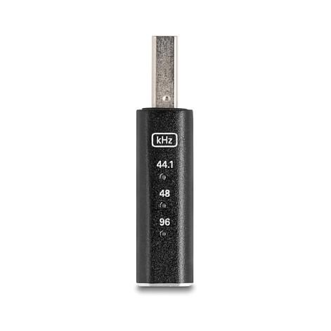 Përshtatës Audio USB DeLOCK 68001, USB 2.0 Type-A, Jack 3.5mm, 24-bit/96kHz - Zezë - 3