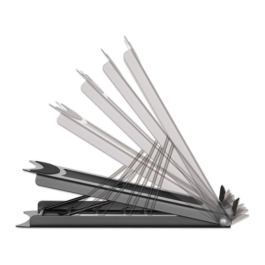Mbajtës për Laptop MANHATTAN 462129, 10–15.6", 5 Nivele, i Palosshëm, deri 5kg - Zezë - 4