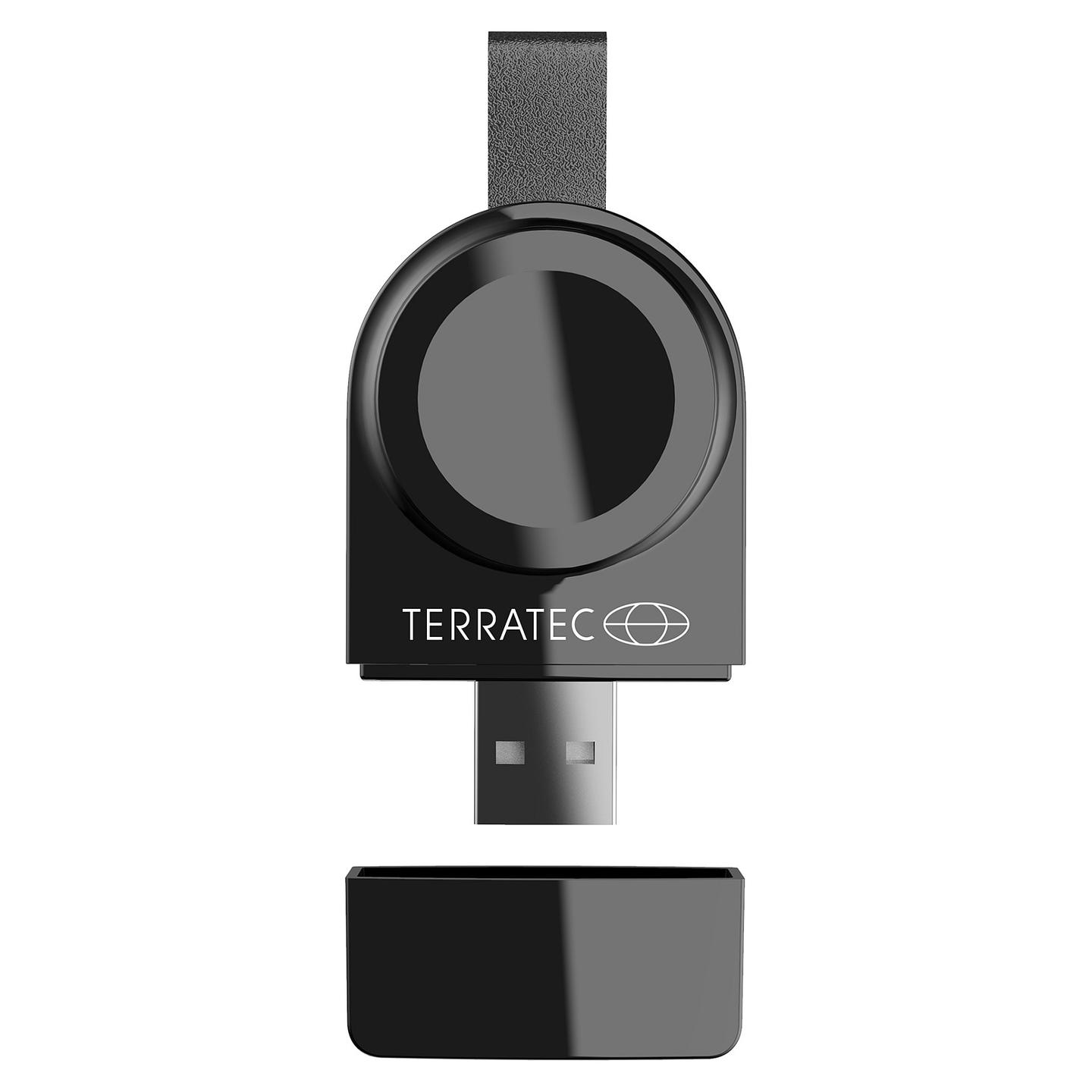 Karikues TerraTec ChargeAIR Watch / Karikim pa tela / Apple Watch Series 1–4 / USB / 2W – Zezë - 2
