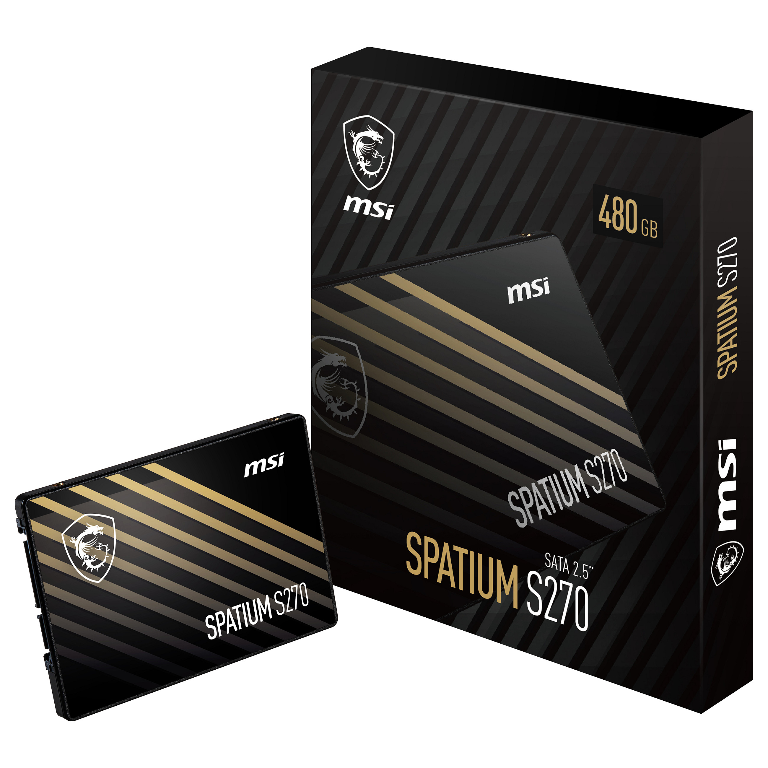 SSD e Brendshme MSI SPATIUM S270 / 480GB / 2.5" / Serial ATA III 6 Gb/s - 5