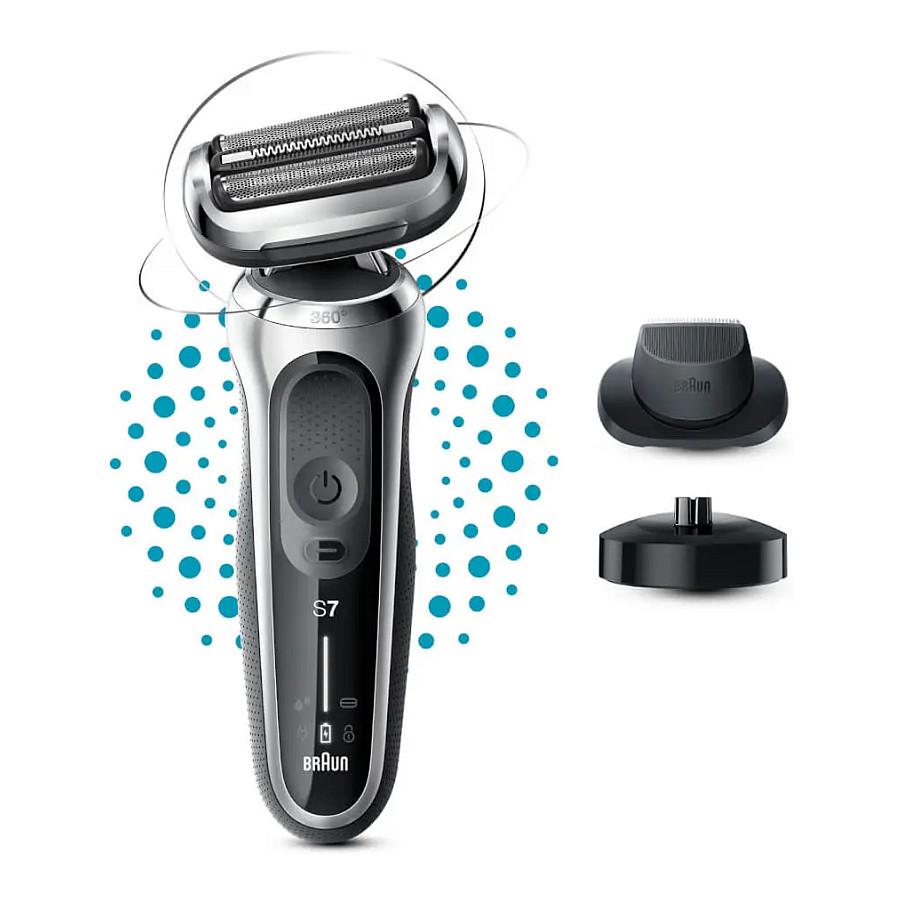 Makinë e rrojës Braun Series 7 71-S4200cs / 360° Flex / AutoSense / Wet & Dry / 50 Min / Quick Charge – Gri/Zezë - 2