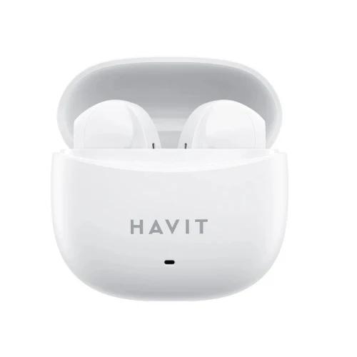 Kufje pa Kabllo HAVIT TW941 / TWS / Bluetooth 5.3 / 13mm / USB-C – Bardhë - 2