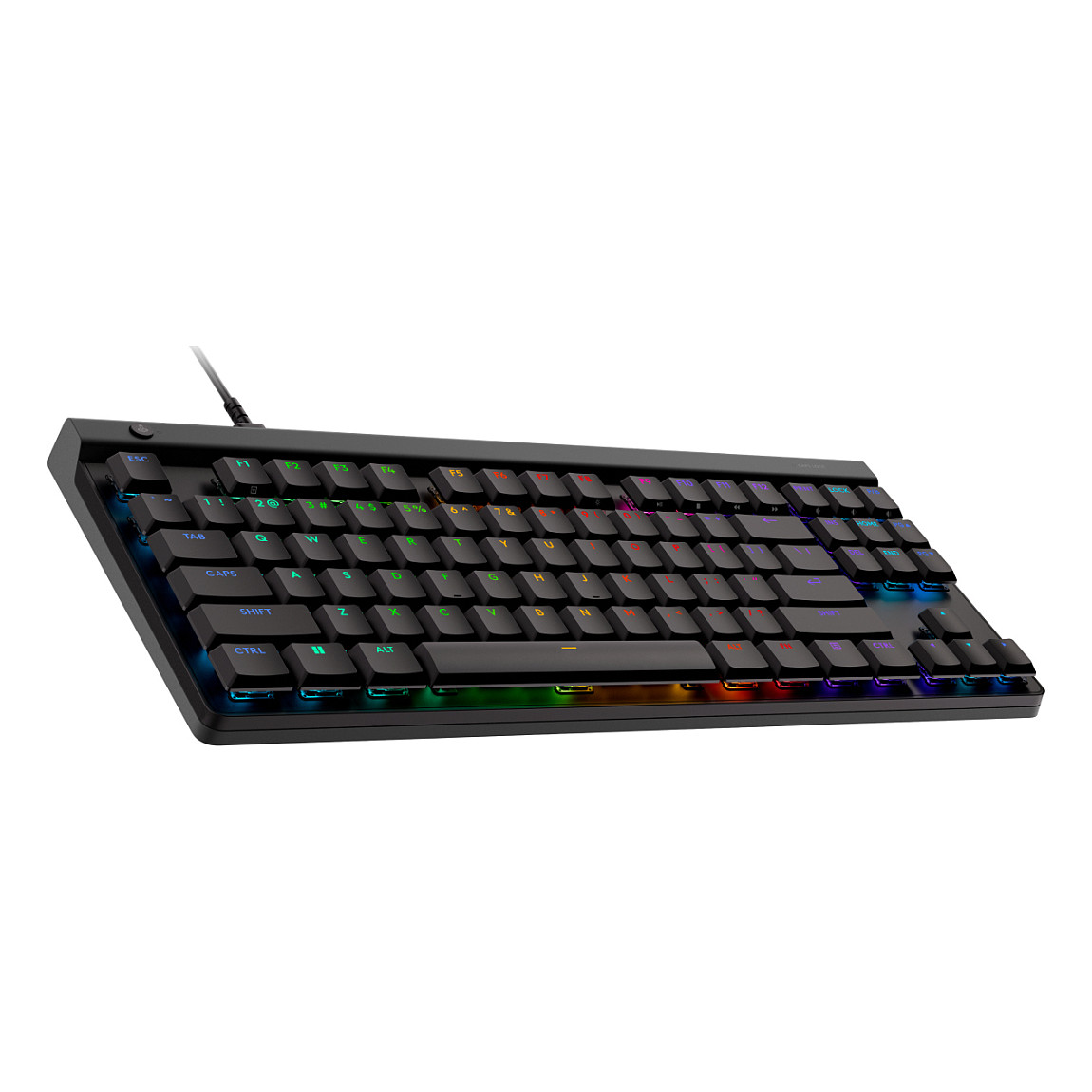 Tastierë Gaming me Kabllo Logitech G515 TKL / Mekanike / GL Tactile / LIGHTSYNC RGB / USB - C / Tenkeyless / QWERTZ – Zezë - 3