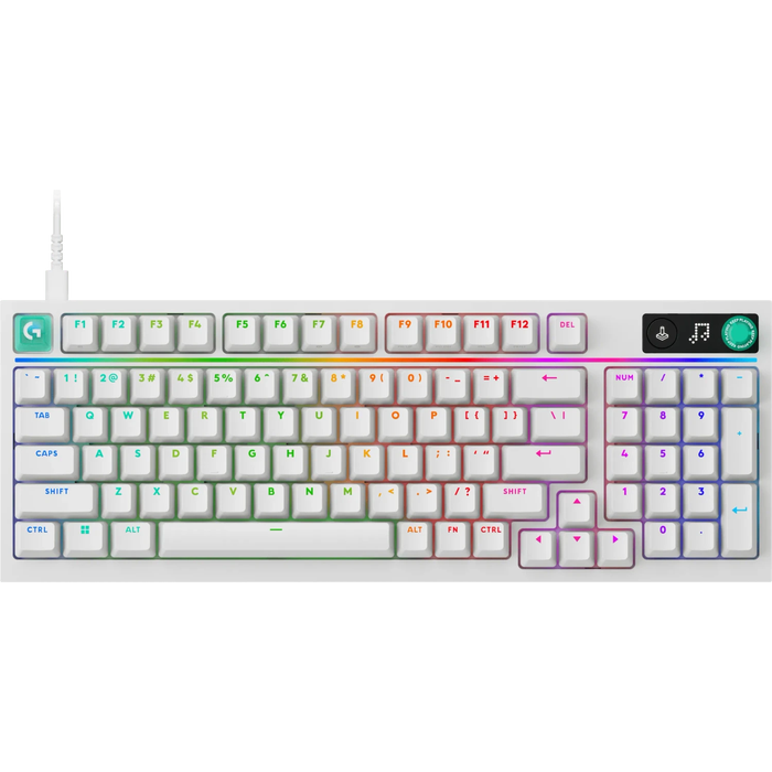 Tastierë Gaming Logitech G316 X / Wired / Mekanike / 98% / Hot-Swappable / Linear / LIGHTSYNC RGB / USB-C – Zezë - 2