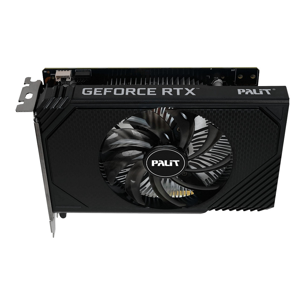 Kartë Grafike NVIDIA GeForce RTX 3050 / 6GB / Palit StormX / GDDR6 / 1 Fan - Zezë - 5