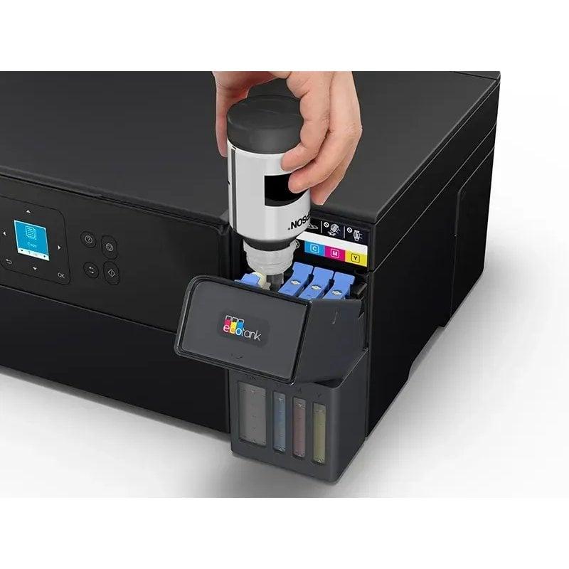 Printer Multifunksional Epson EcoTank ET-2955 / me Ngjyra / A4 / 3 në 1 / Wi-Fi - Zezë - 3