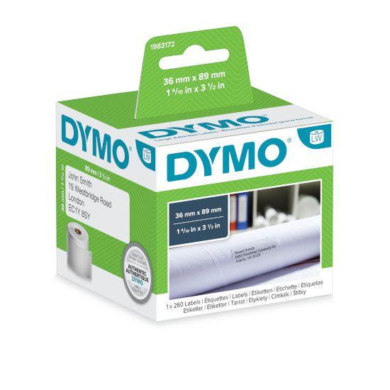 Shirit për Printer 3D Dymo Label 1983172 – Zezë mbi Bardhë