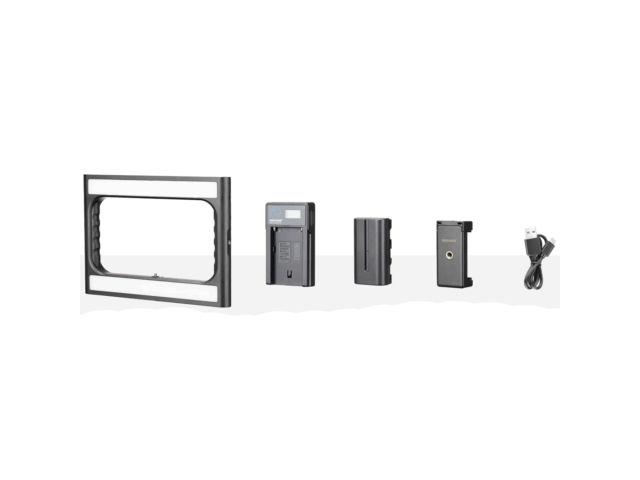 Rig për Telefon Neewer RGB-A111 II, RGB, 20W, 2400Lux, 2500-10000K, CRI 97+, 188 LED, Bluetooth - Zezë - 2