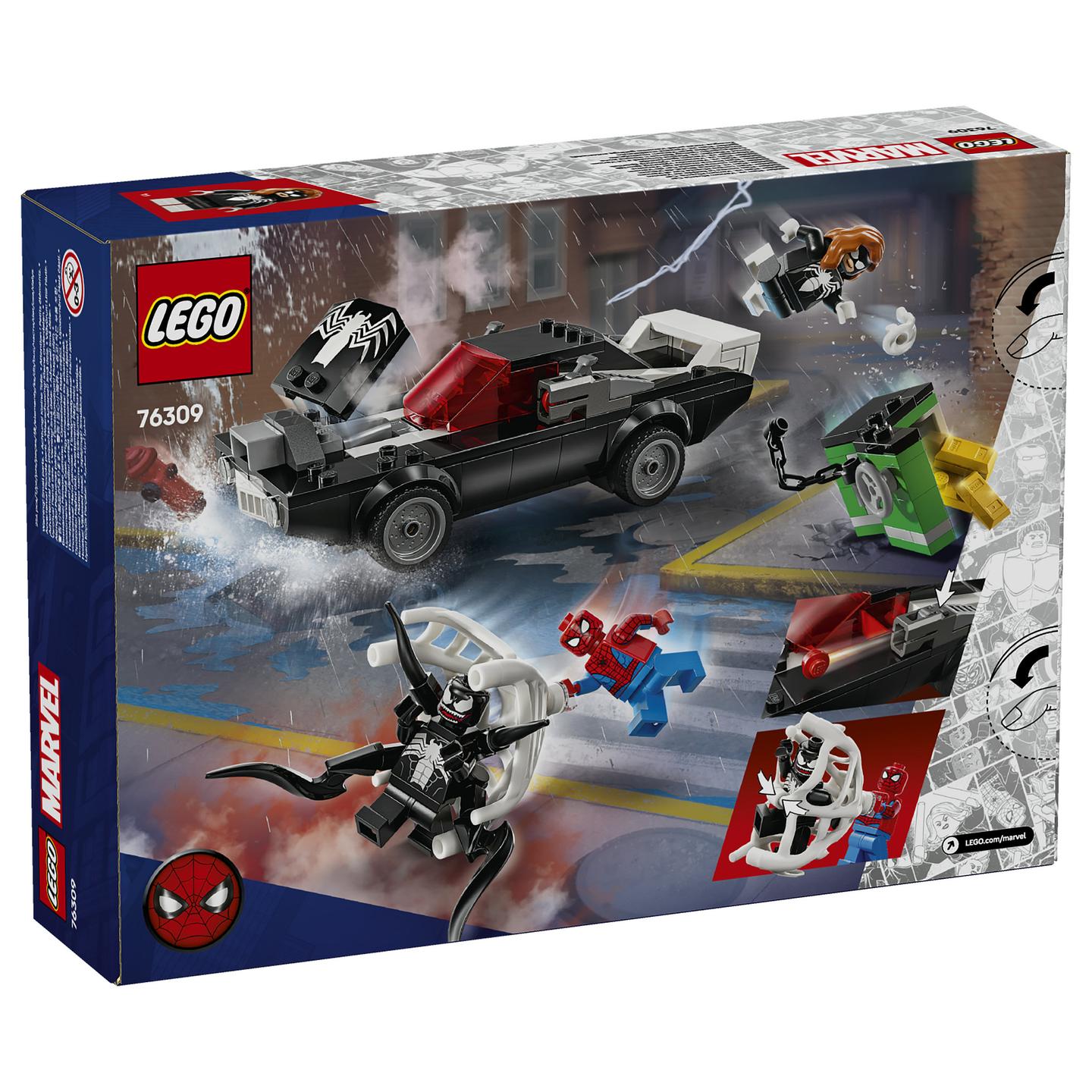 LEGO Marvel Spider-Man vs. Venom Muscle Car 76309 - 10