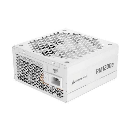 Furnizues Energjie CORSAIR RMe RM1200e, 1200 W, ATX 3.1, Cybenetics Platinum, Modular - Bardhë